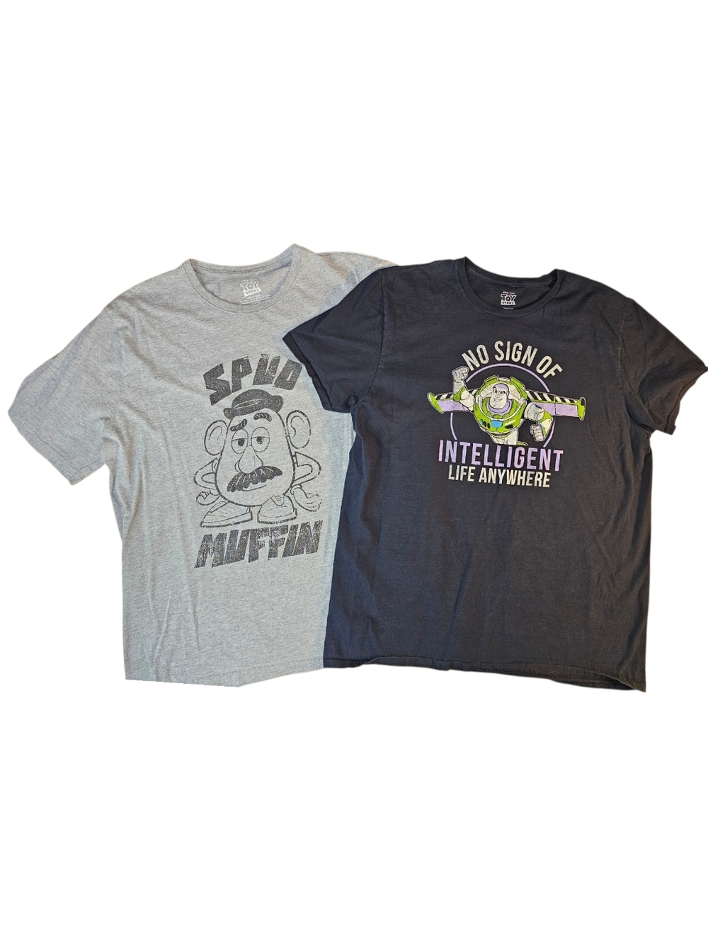 🌼4/$30 🚀 Toy Story Tee Set | Buzz Lightyear & Mr. Potato Head | Size XL